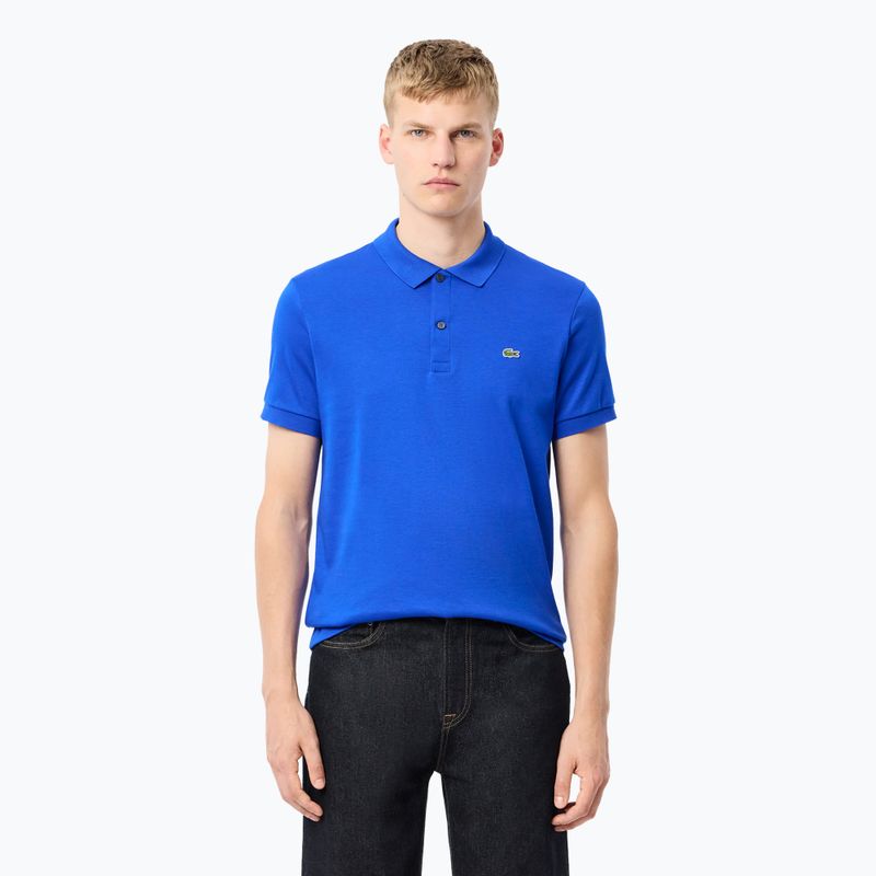 Koszulka polo męska Lacoste DH2050 lazuli