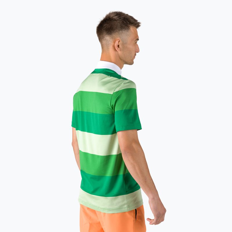 Koszulka polo męska Lacoste DH0872 white/wormwood/chervil 4