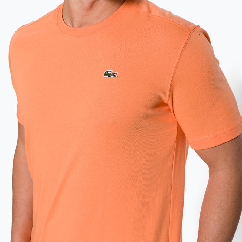 Koszulka męska Lacoste TH7618 mandarin tree orange 4