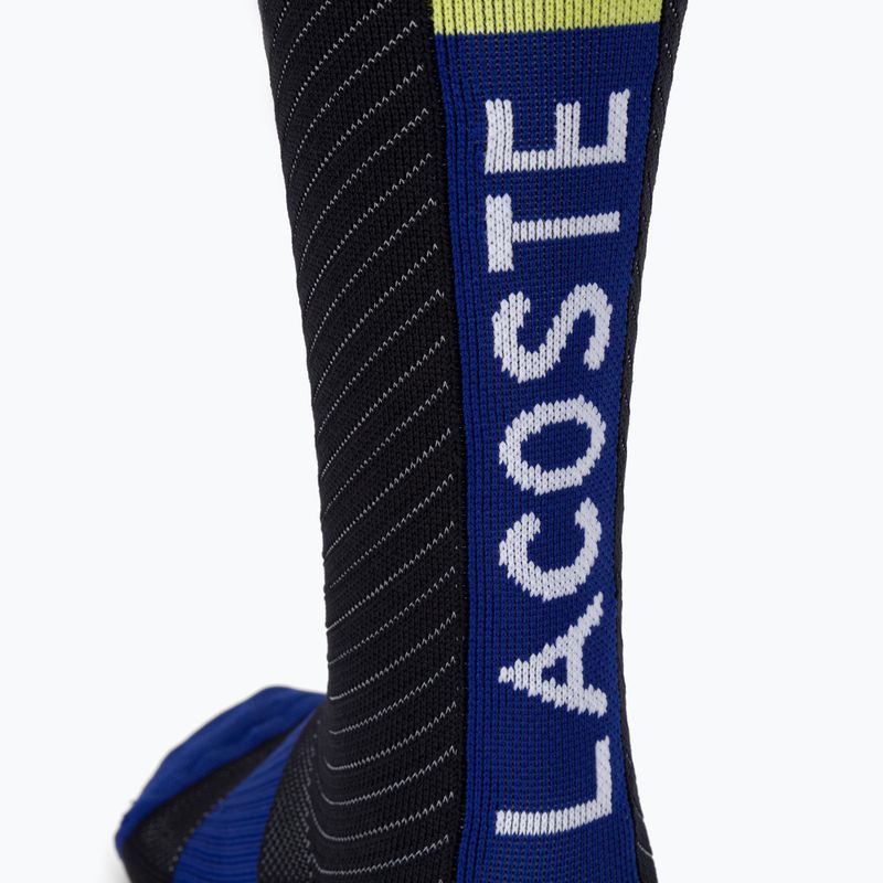 Skarpety Lacoste RA4181 black/cosmic/ chervil/lime 3