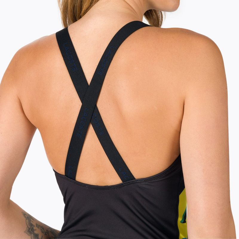 Strój kąpielowy jednoczęściowy damski Lacoste MF3485 black 4