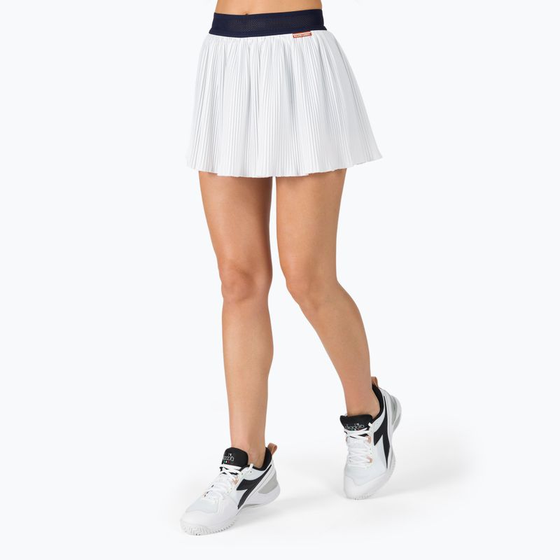 Spódnica tenisowa Lacoste JF0790 white/navy blue