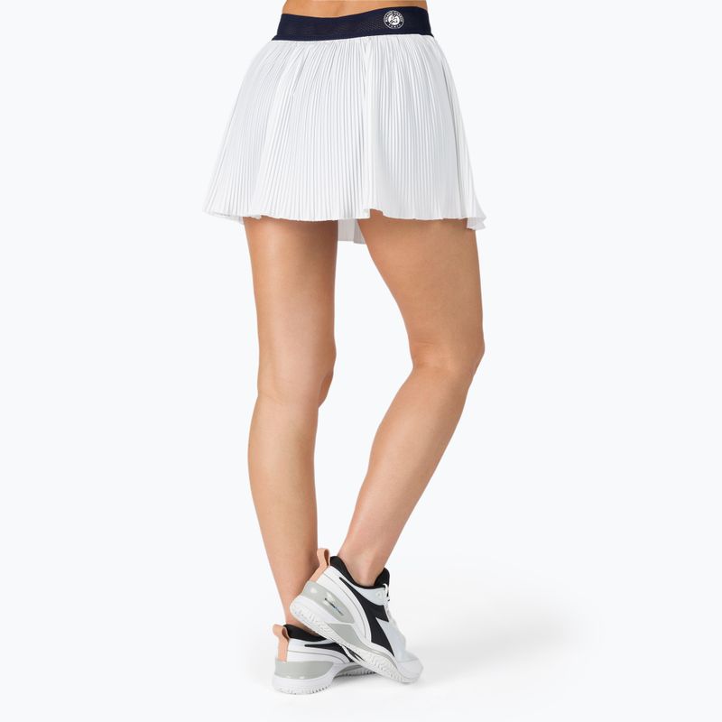 Spódnica tenisowa Lacoste JF0790 white/navy blue 3
