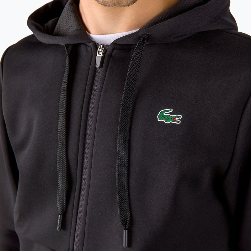 Bluza męska Lacoste SH9676 black/black 5