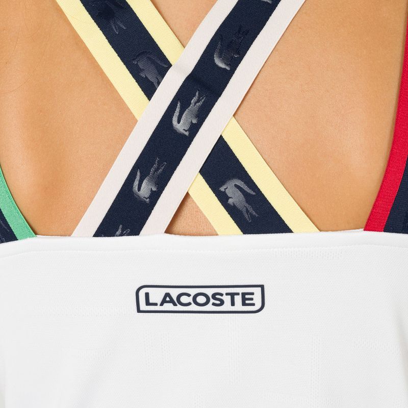 Koszulka damska Lacoste TF0754 white/navy blue/navy blue 5