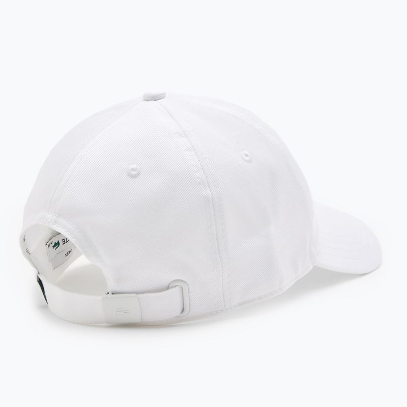 Czapka z daszkiem Lacoste RK0491 white 2