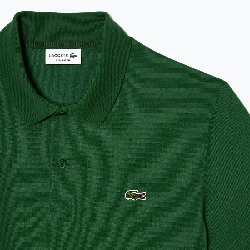 Koszulka polo męska Lacoste DH0783 green 5