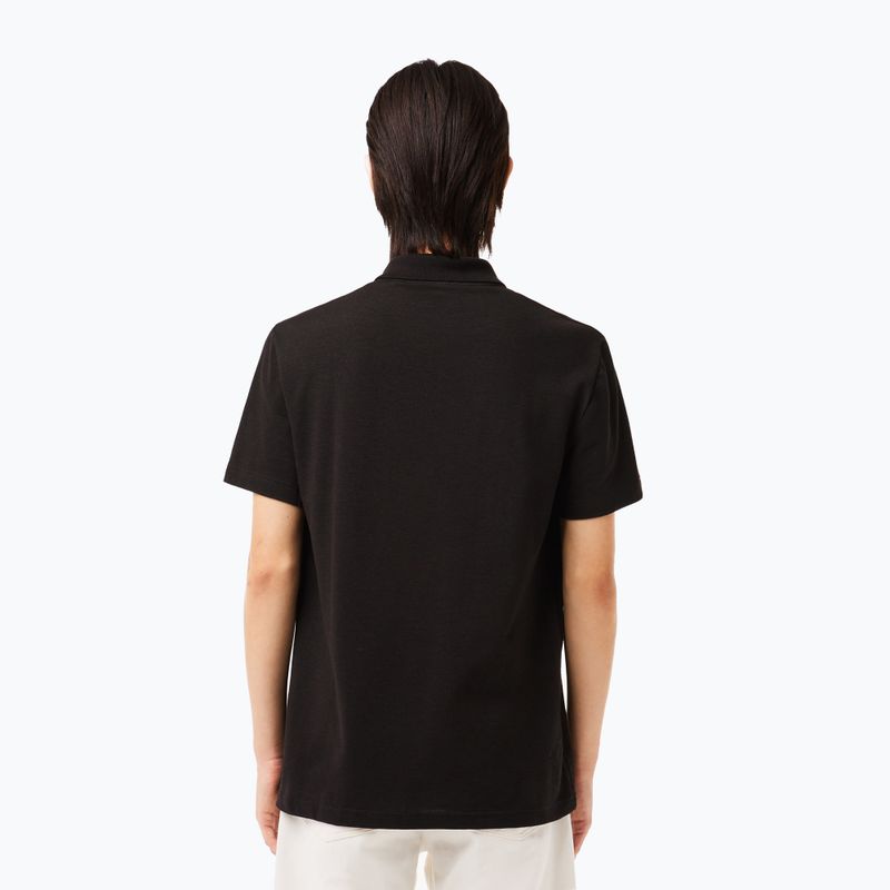 Koszulka polo męska Lacoste DH0783 black 2