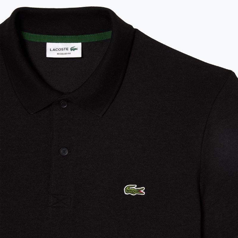 Koszulka polo męska Lacoste DH0783 black 4