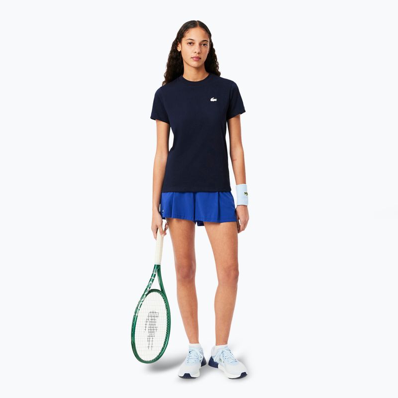 Koszulka damska Lacoste TF9246 navy blue 2