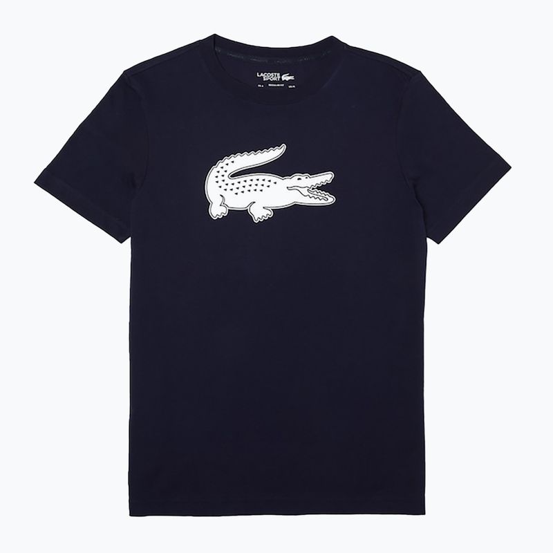 Koszulka męska Lacoste TH2042 navy blue/white