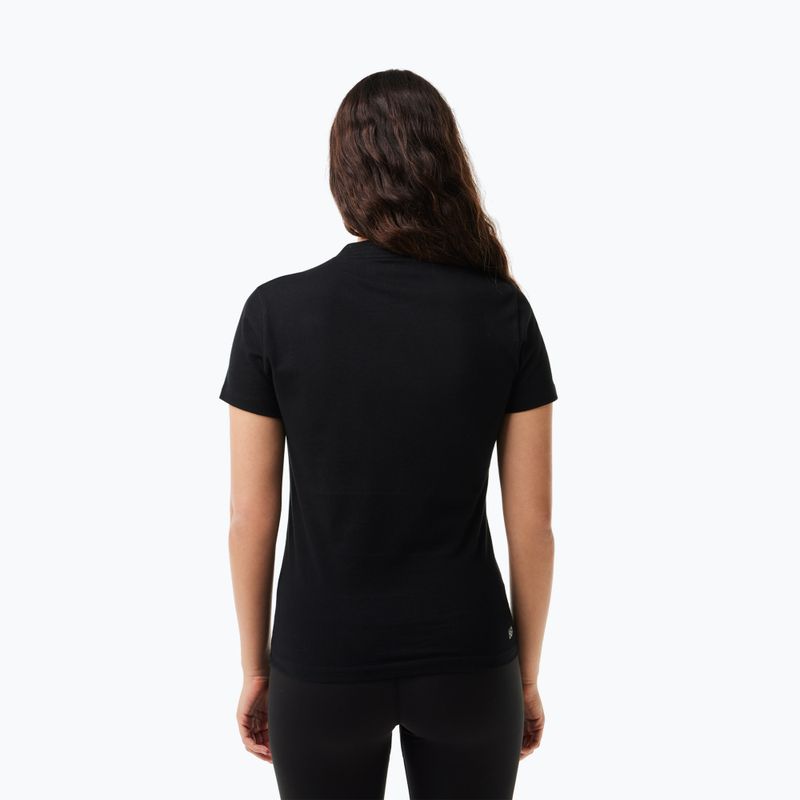 Koszulka damska Lacoste TF9246 black 2