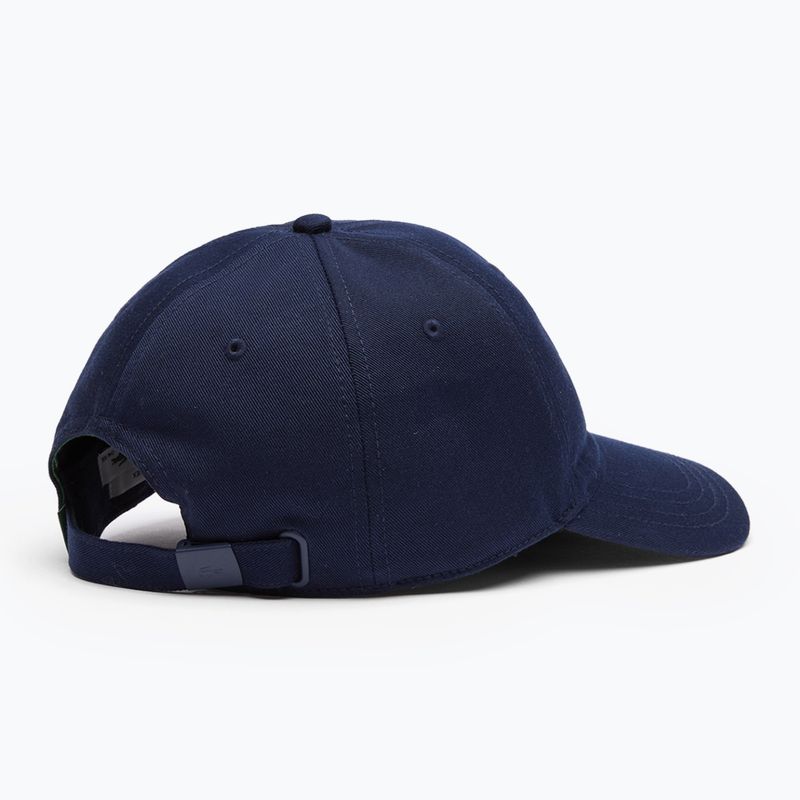 Czapka z daszkiem Lacoste RK9871 166 navy blue 2