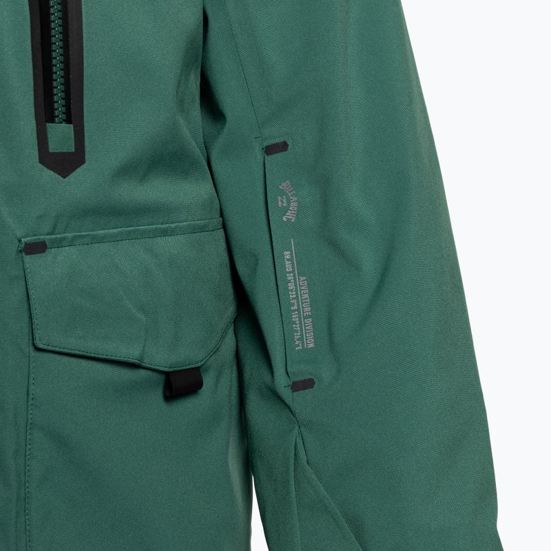 Kurtka snowboardowa męska Billabong Prism evergreen 3