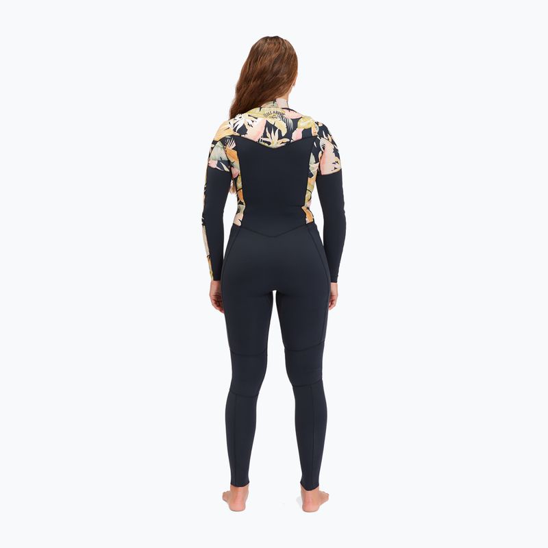 Pianka do pływania damska Billabong 3/2 mm Salty Dayz Chest Zip jungle night 2