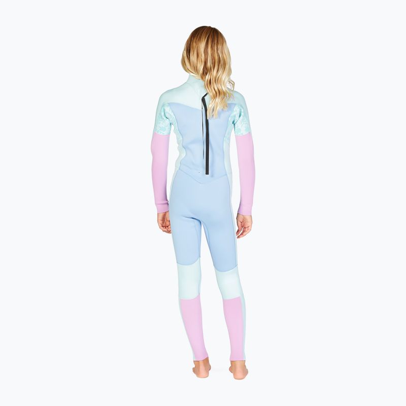 Pianka do pływania dziecięca Billabong 4/3 mm Synergy Back Zip iceberg 2