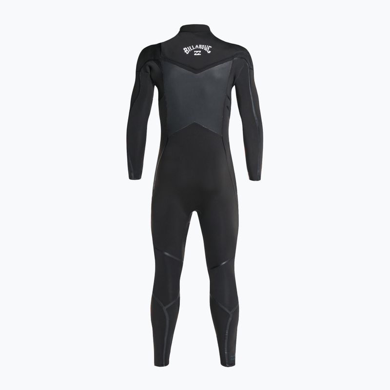 Pianka do pływania męska Billabong 4/3 mm Absolute Plus Chest Zip black 3