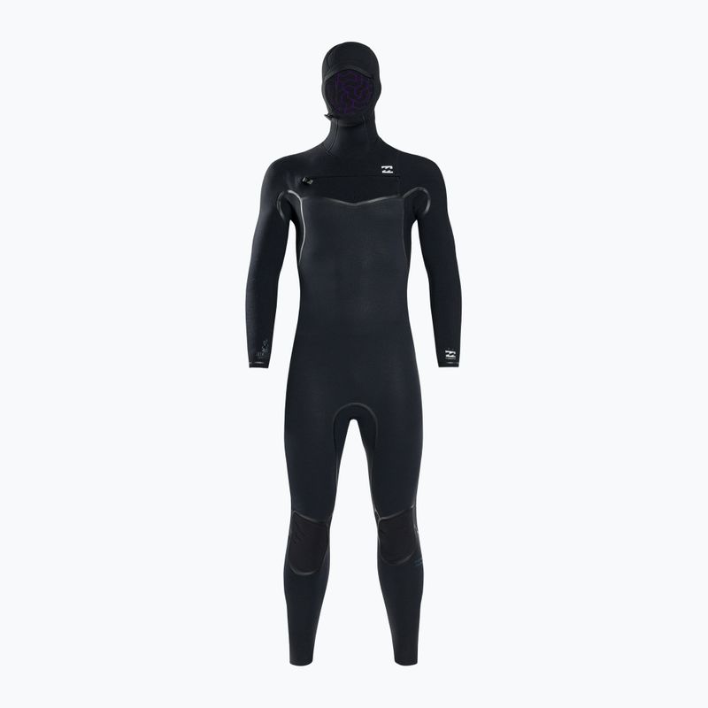 Pianka do pływania męska Billabong 7/6 mm Furnace Chest Zip black 2