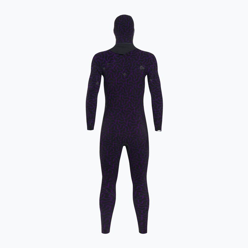 Pianka do pływania męska Billabong 7/6 mm Furnace Chest Zip black 5