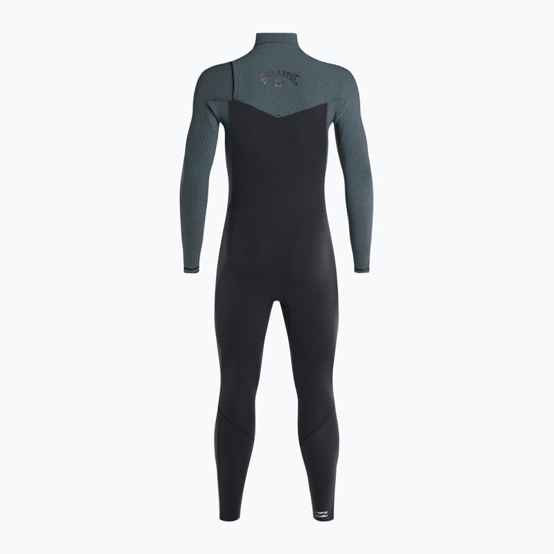 Pianka do pływania męska Billabong 3/2 mm Revolution Chest Zip antique black 3