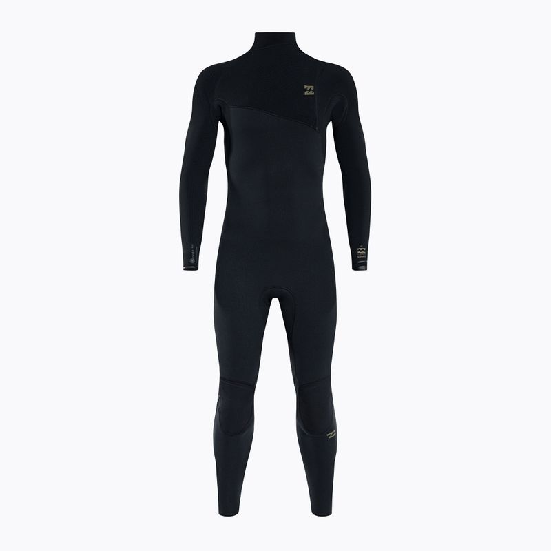 Pianka do pływania męska Billabong 4/3 mm Furnace Natural Zipperless black 2