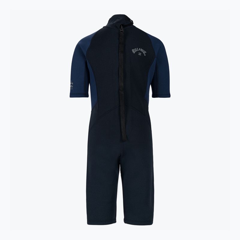 Pianka do pływania dziecięca Billabong 2/2 mm Intruder Back Zip Spring navy 2