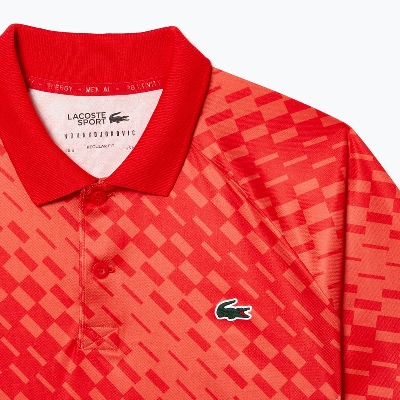 Koszulka polo męska Lacoste DH5174 corrida/watermelon 6