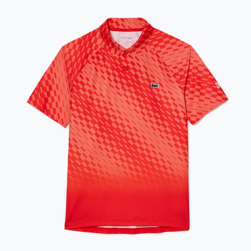 Koszulka polo męska Lacoste DH5177 corrida/watermelon waterm 4