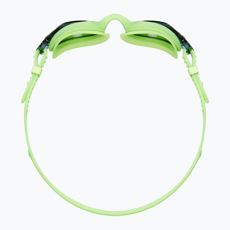 Okulary do pływania dziecięce TYR Swimple smoke/ fluo green 2