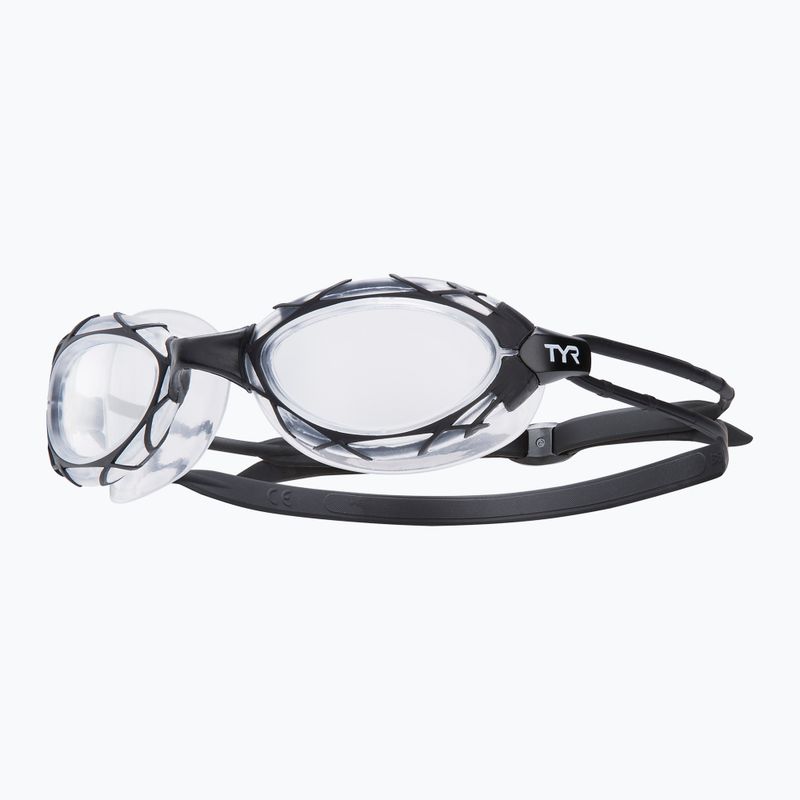 Okulary do pływania TYR Nest Pro clear/ black/ black