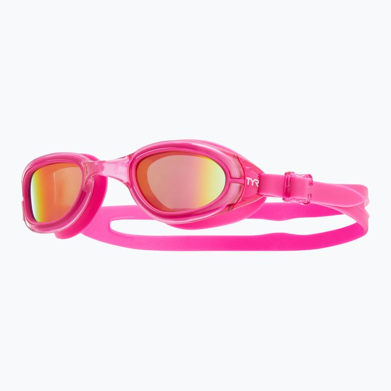 Okulary do pływania TYR Special Ops 2.0 Junior Polarized pink/pink/pink 6