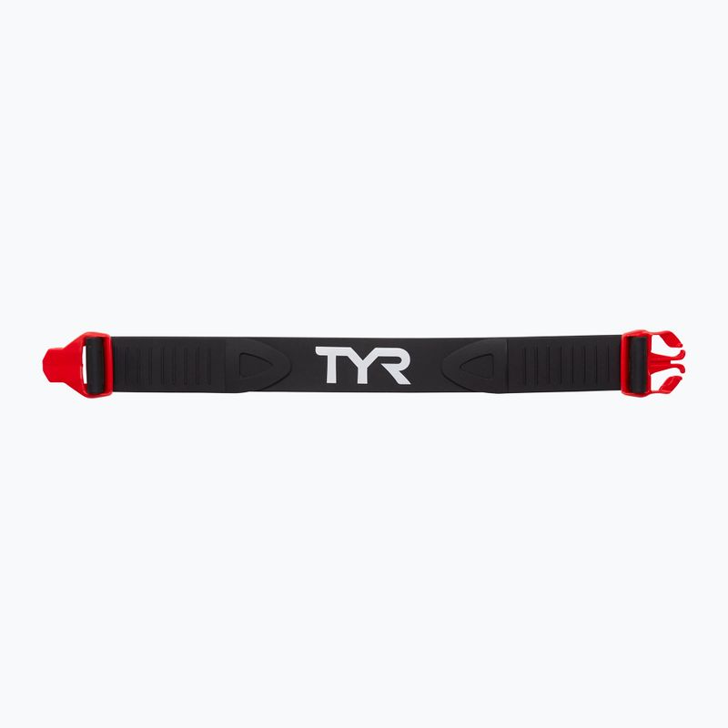 Pasek treningowy TYR Rally Training Strap black/red 2