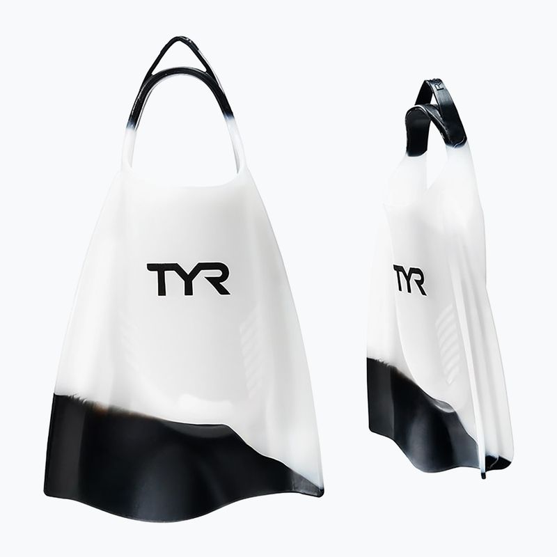 Płetwy do pływania TYR Hydroblade white/black 5