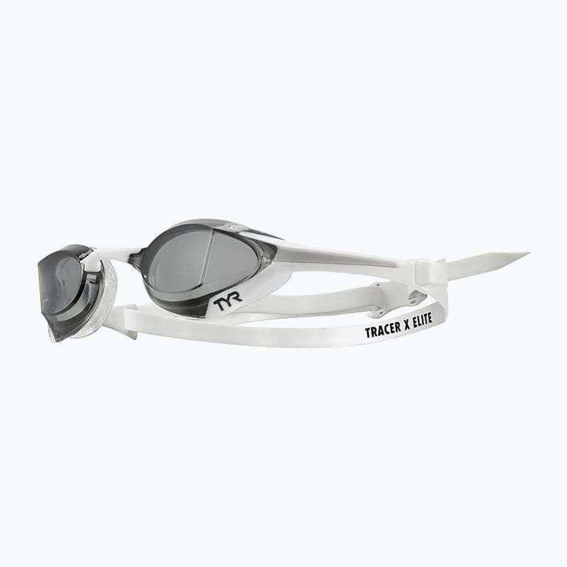 Okulary do pływania TYR Tracer-X Elite Racing smoke/white