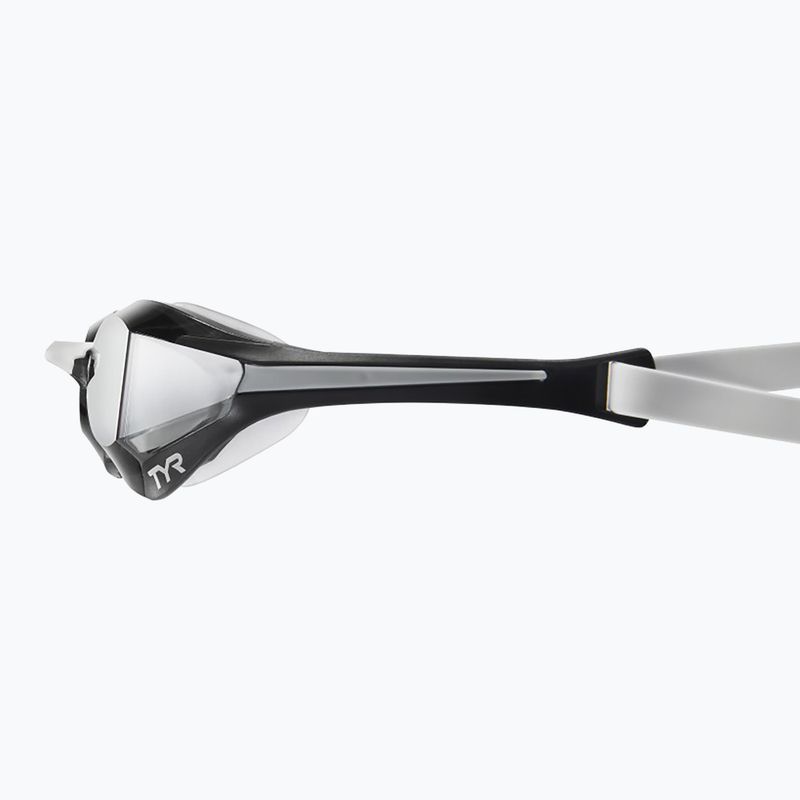 Okulary do pływania TYR Tracer-X Elite Racing smoke/white 2