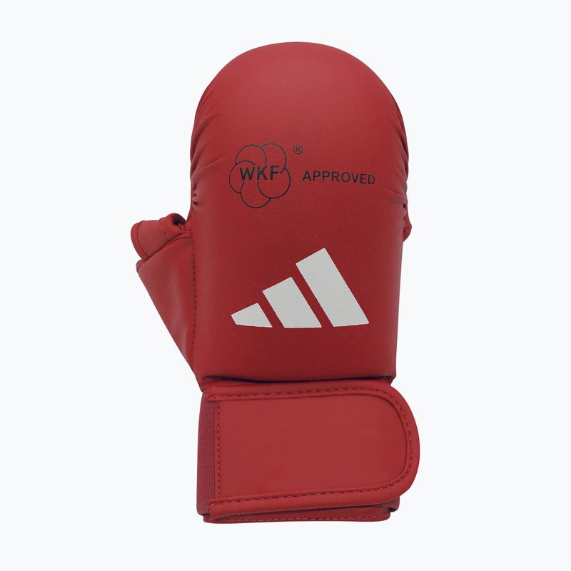 Ochraniacze na dłonie adidas WKF red 2