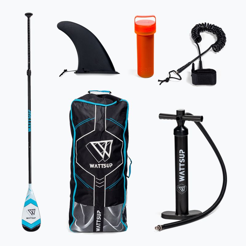 Zestaw deska SUP pompowana WATTSUP Guppy 9'0'' green 9