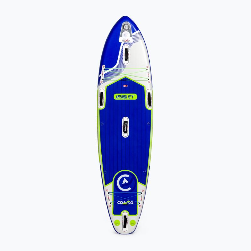 Zestaw deska SUP pompowana Coasto Amerigo 10'4'' blue/white 3