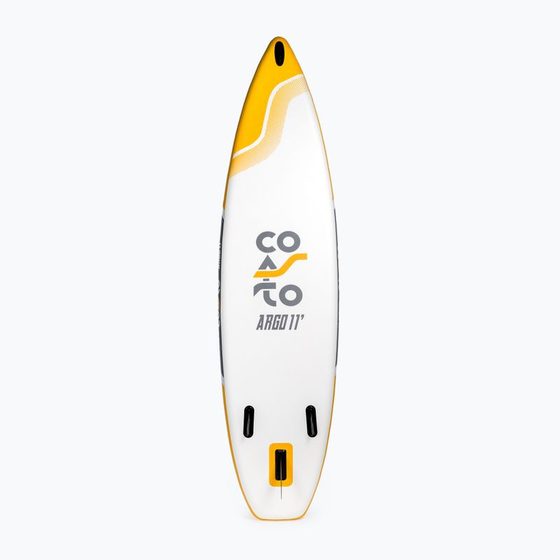 Zestaw deska SUP pompowana Coasto Argo 11'0'' yellow/white 4