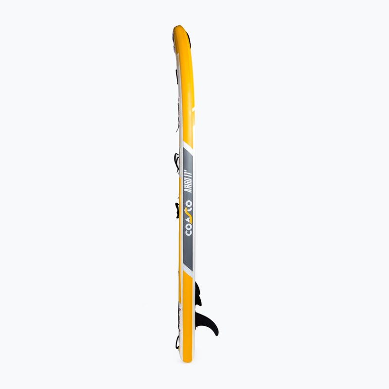 Zestaw deska SUP pompowana Coasto Argo 11'0'' yellow/white 5