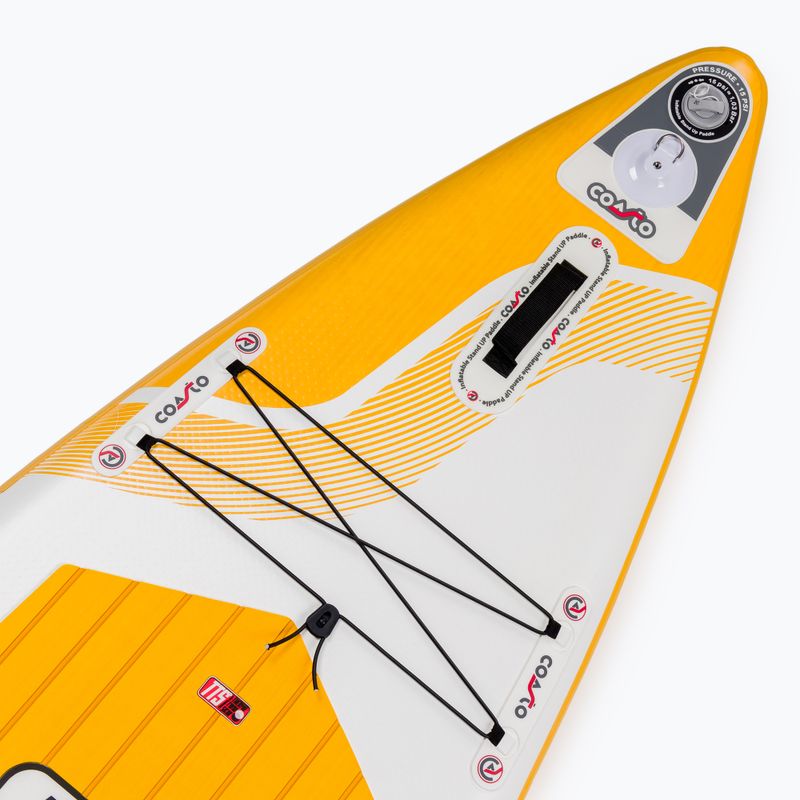 Zestaw deska SUP pompowana Coasto Argo 11'0'' yellow/white 6
