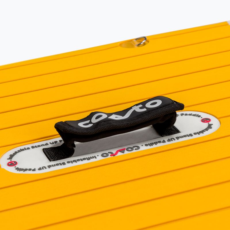 Zestaw deska SUP pompowana Coasto Argo 11'0'' yellow/white 7