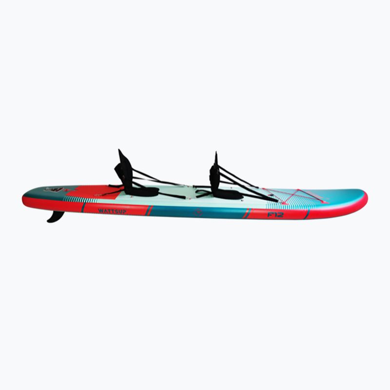 Zestaw deska SUP pompowana WATTSUP F12" Combo 4