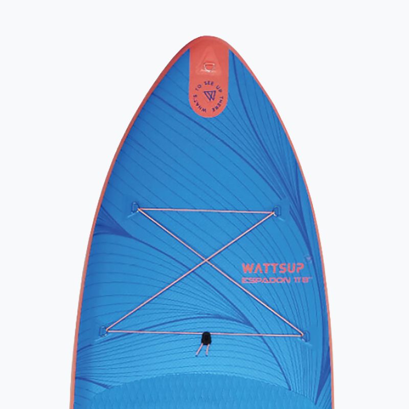 Zestaw deska SUP pompowana SUP WATTSUP Espadon 11'8'' Minicombo 5