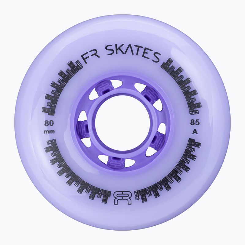 Kółka do rolek FR Skates Downtown Wheel 80mm/85A X4 light purple/purple 3