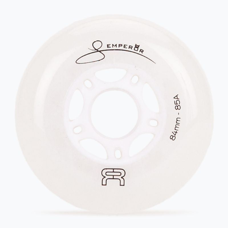 Kółka do rolek FR Skates Downtown Wheel 84mm/85A Emperor X4 natural/white