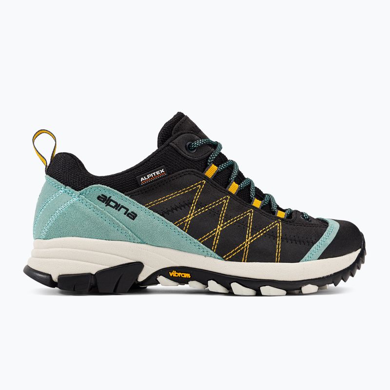 Buty trekkingowe damskie Alpina Glacia opal blue/black 2