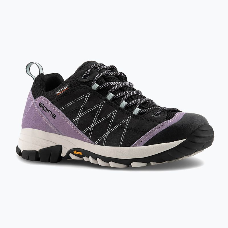 Buty trekkingowe damskie Alpina Glacia lavander/black 10