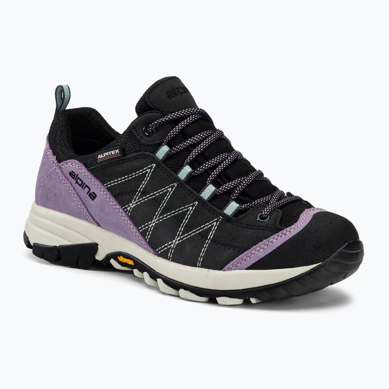 Buty trekkingowe damskie Alpina Glacia lavander/black