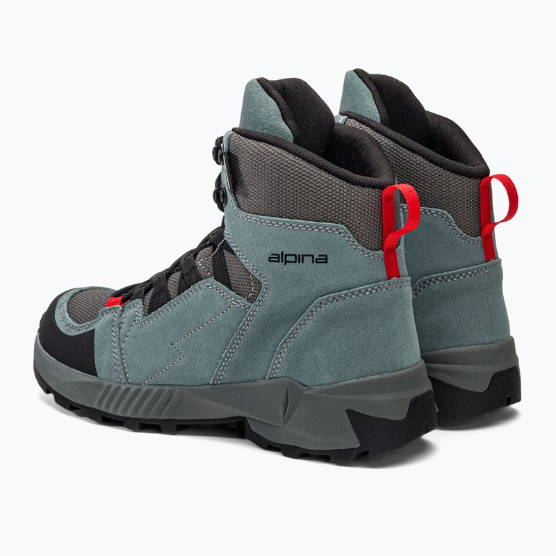 Buty trekkingowe damskie Alpina Tracker Mid stormy sea 5